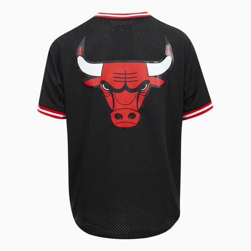 Men's NBA Chicago Bulls Logo Mesh Pro Team T-Shirt - Famous | Online Store