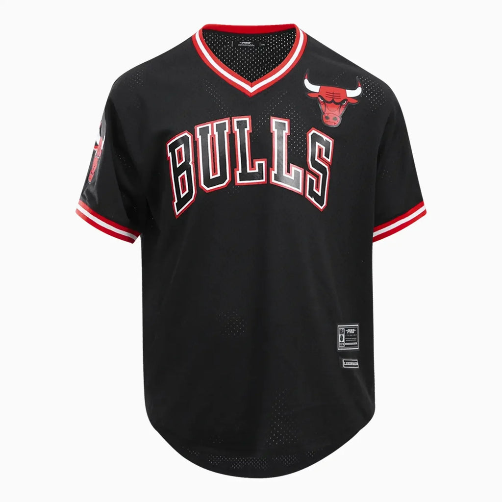 Men's NBA Chicago Bulls Logo Mesh Pro Team T-Shirt - Famous | Online Store
