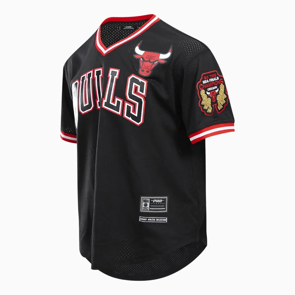 Men's NBA Chicago Bulls Logo Mesh Pro Team T-Shirt - Famous | Online Store