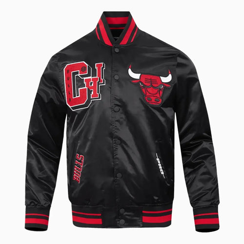 Men's NBA Chicago Bulls Rib Wool Varsity Jacket - Famous | Online Store