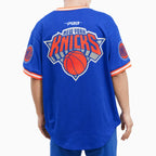 Camiseta de malla con el logo del equipo de los New York Knicks de la NBA para hombre