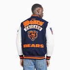 Men's NFL Chicago Bears Rib Wool Varsity Jacket - Famous | Online Store