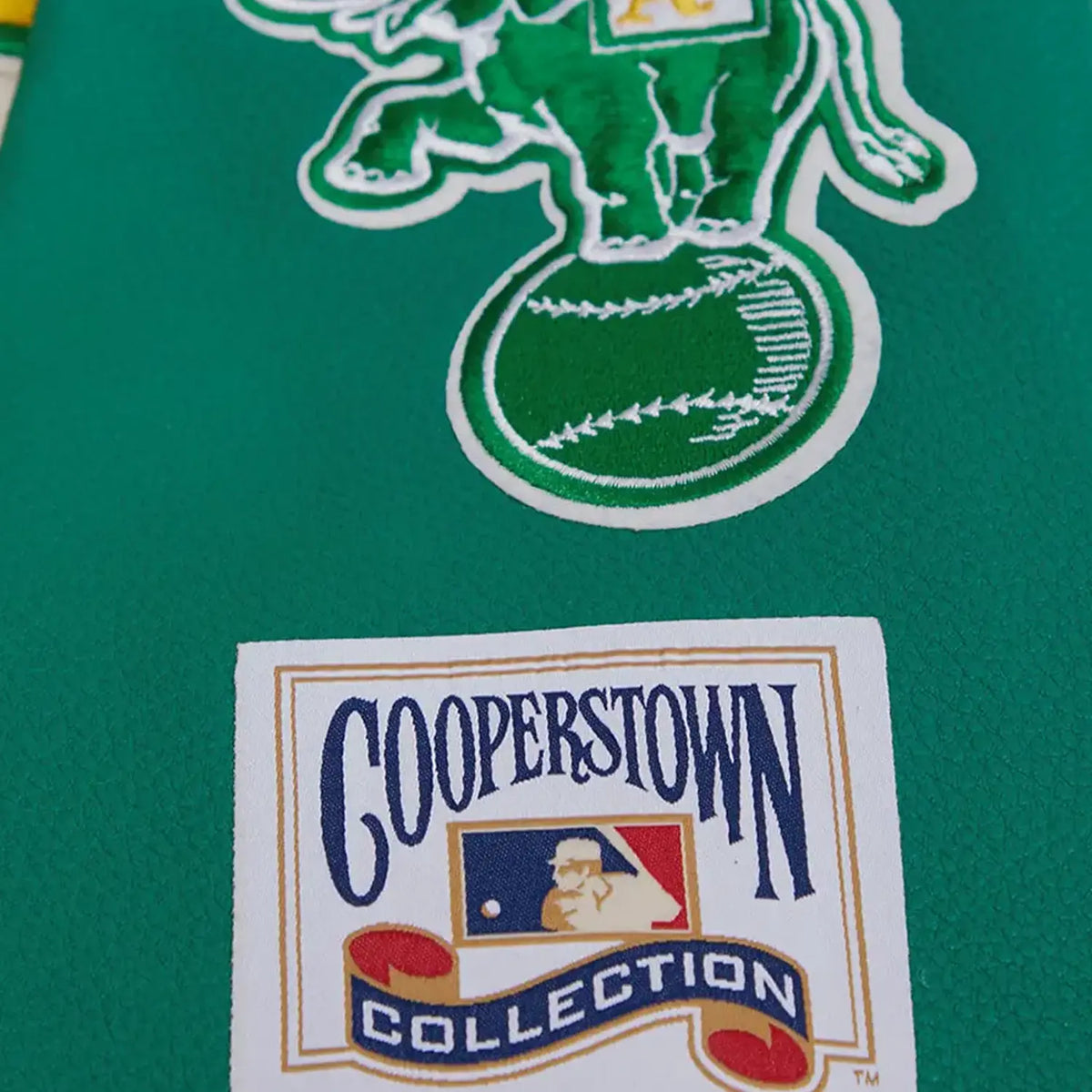 Men's Oakland Athletics MLB Retro Classic Rib Wool Varsity Jacket - Famous | Online Store