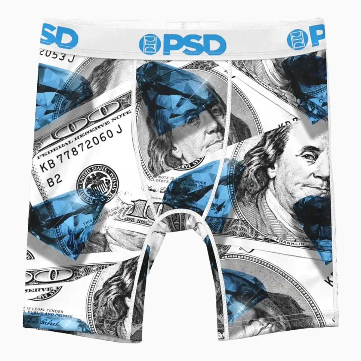 Kid's Blue Cash Boxer Brief