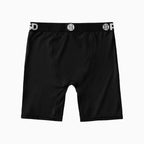 Kid's Solids 3 Pack Black Boxer Brief