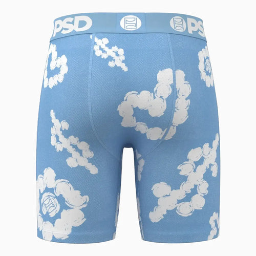 Men's Cloud Drops Blue Boxer Brief