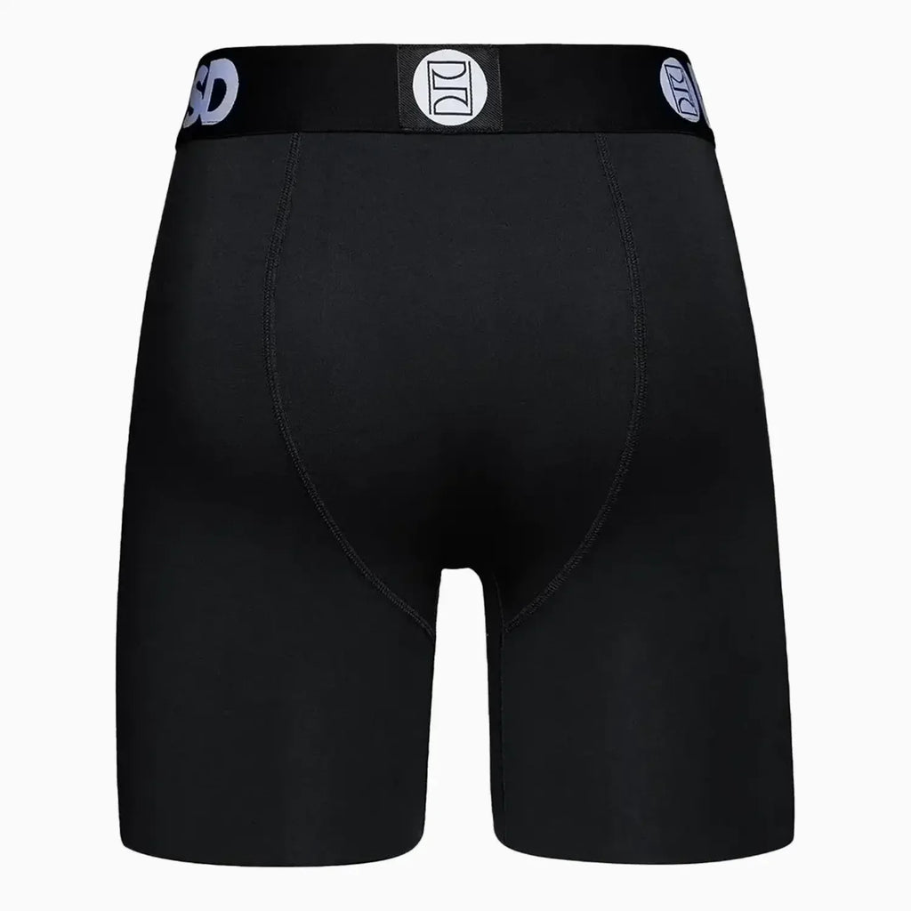 Bóxer de modal para hombre, paquete de 3 unidades, color negro