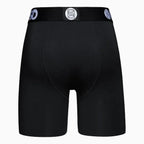 Bóxer de modal para hombre, paquete de 3 unidades, color negro