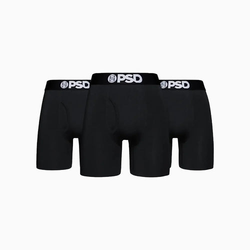 Men's Modal 3 Pack - Black Boxer - Famous | Online Store