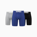 Men's Solids 3 Pack LA Blue Boxer Brief