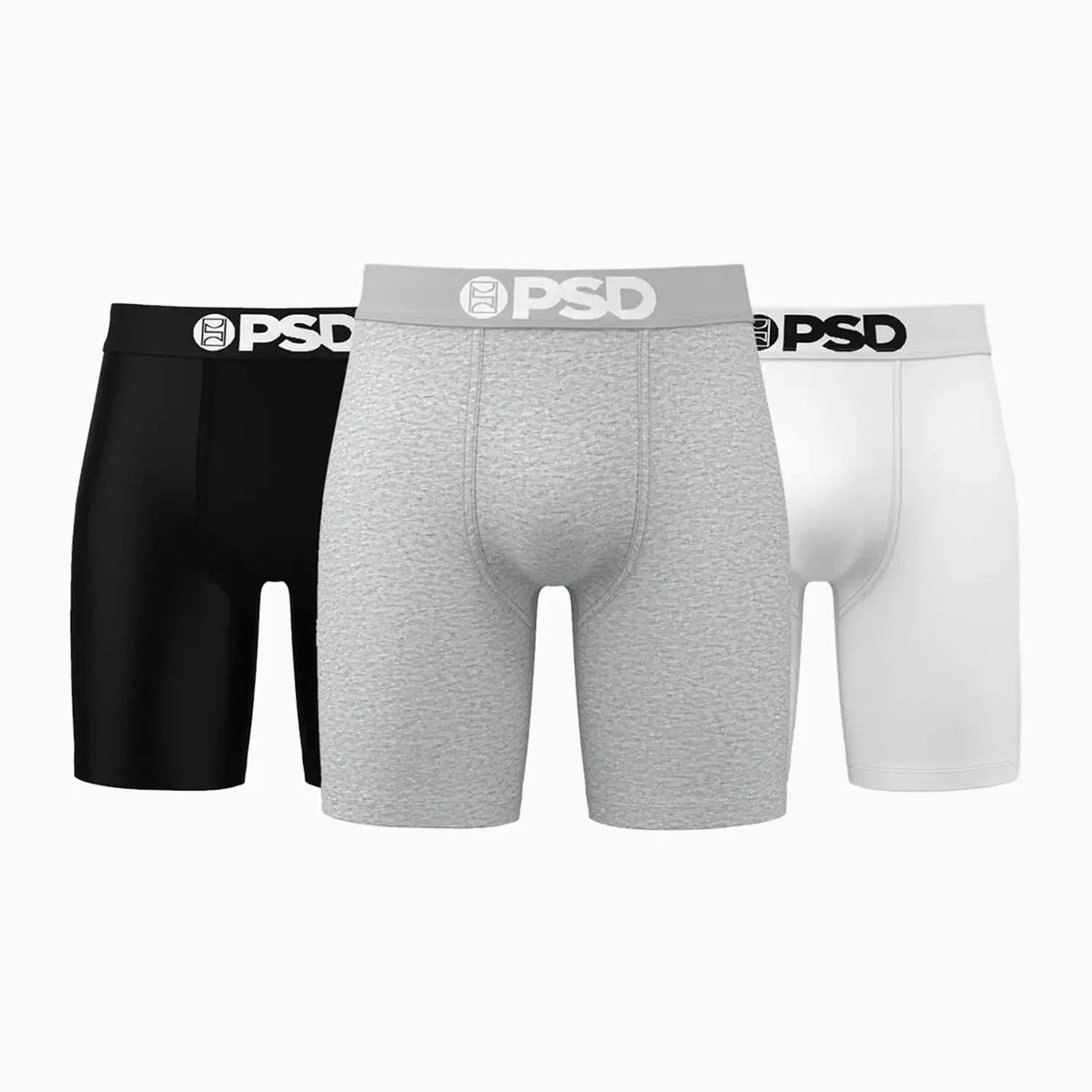Men's Solids 3 Pack Neutrals Cotton Boxer Brief