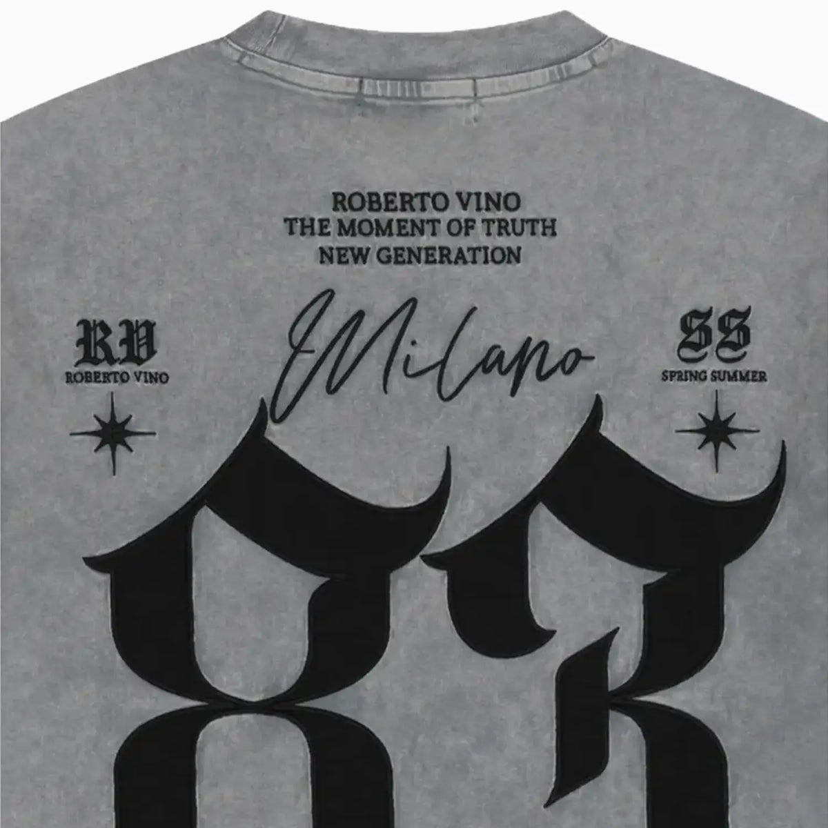 Camiseta de cuello redondo 83 para hombre