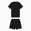 Ensemble coordonné noir pour homme imprimé avec logo intégral