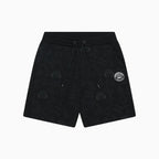 Ensemble coordonné noir pour homme imprimé avec logo intégral