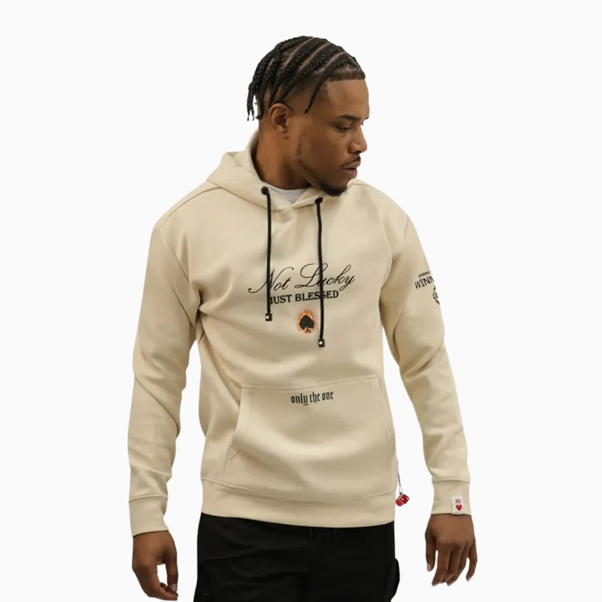Men's Burning Cards Hoodie