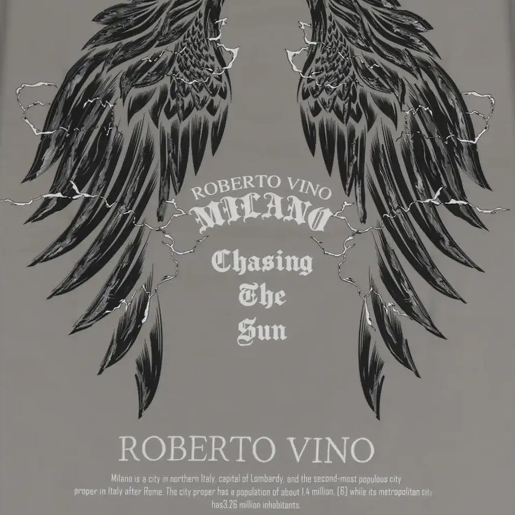 Camiseta de cuello redondo Chasing The Sun para hombre