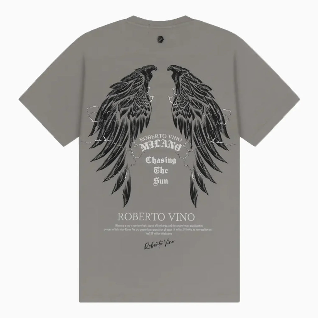 Camiseta de cuello redondo Chasing The Sun para hombre