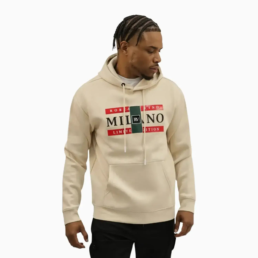 Sudadera clásica con capucha Milano para hombre