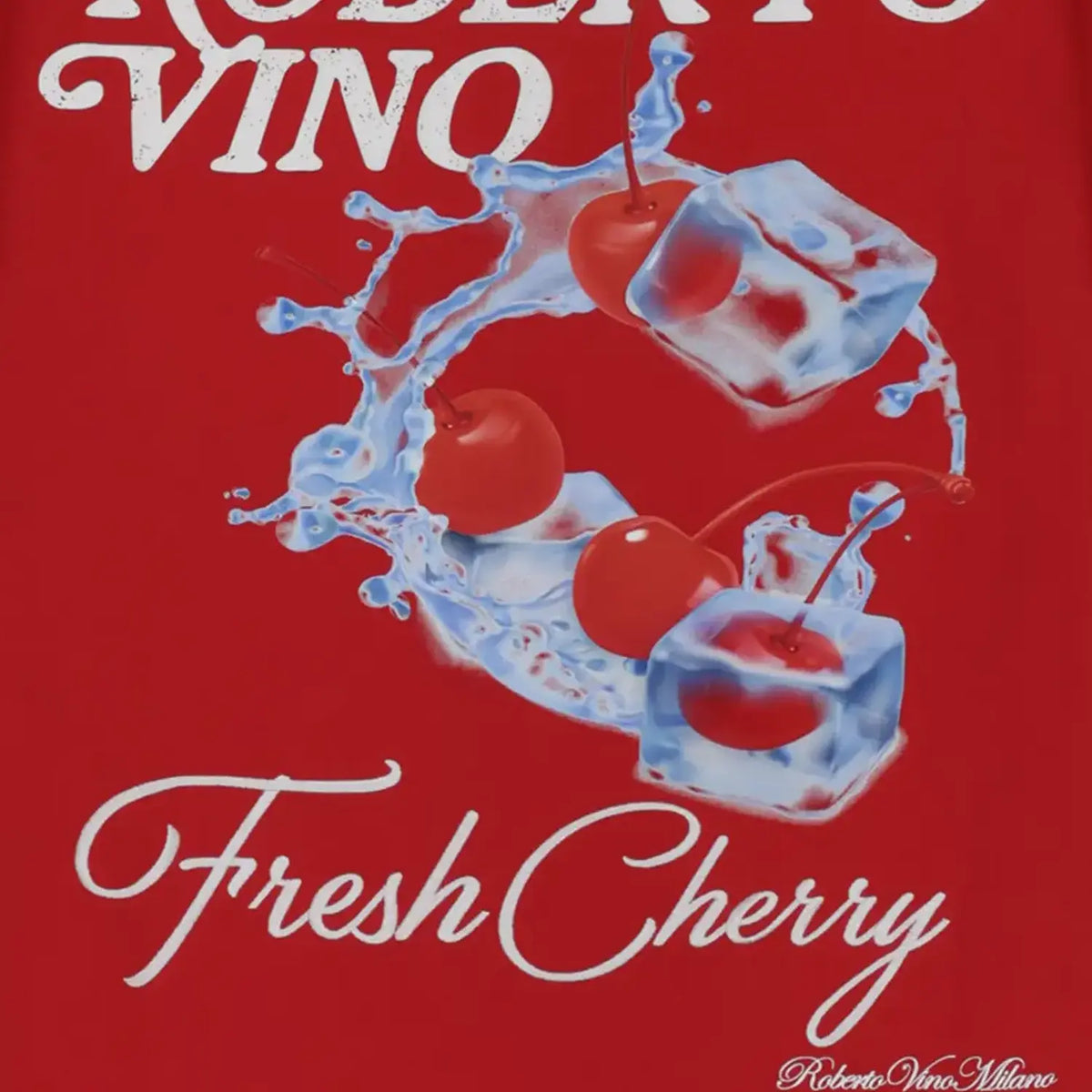 Camiseta de cuello redondo Fresh Cherry para hombre