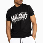 Conjunto de camiseta y pantalones cortos esenciales Milano para hombre
