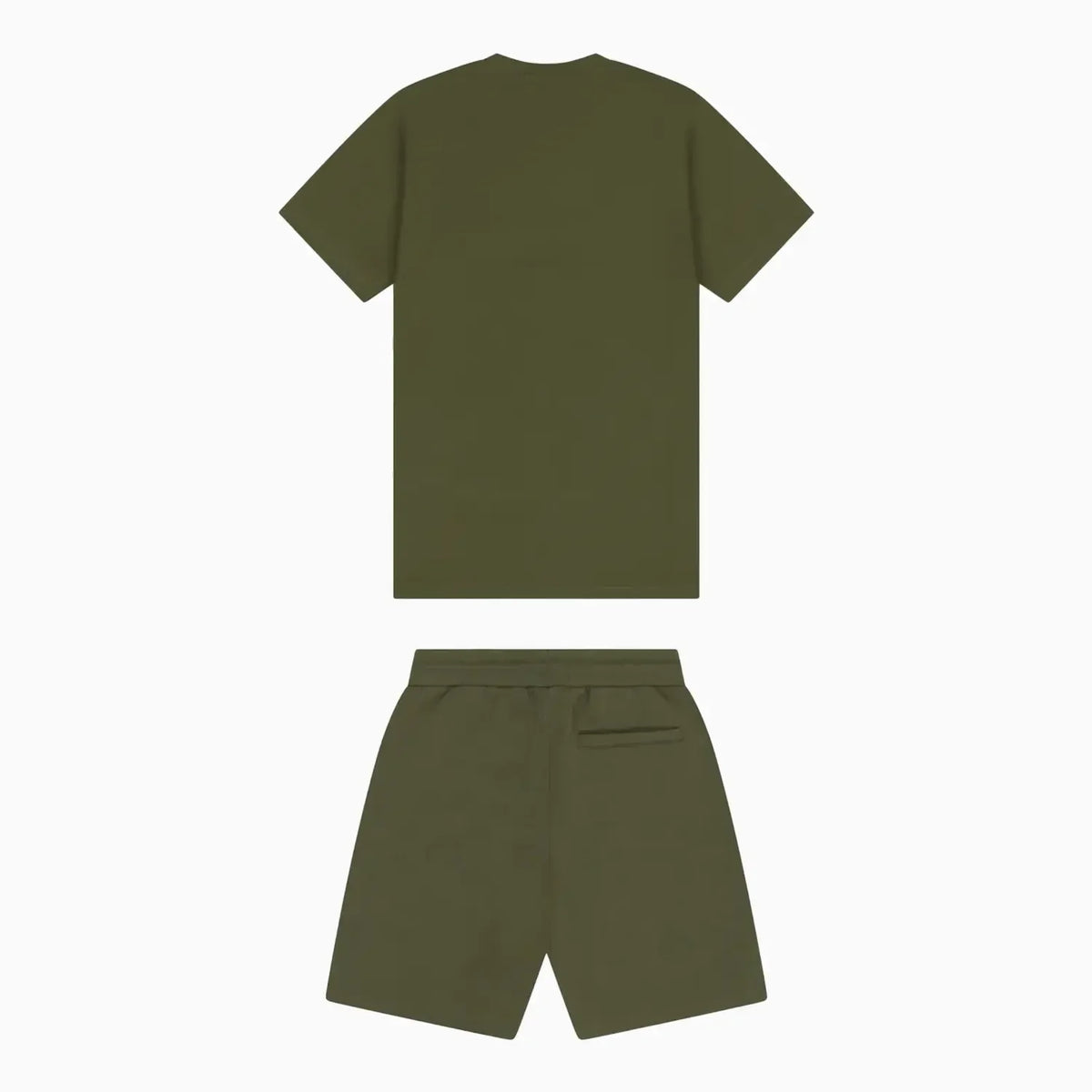 Men's Olive Green Logo Patch Co-Ord Set