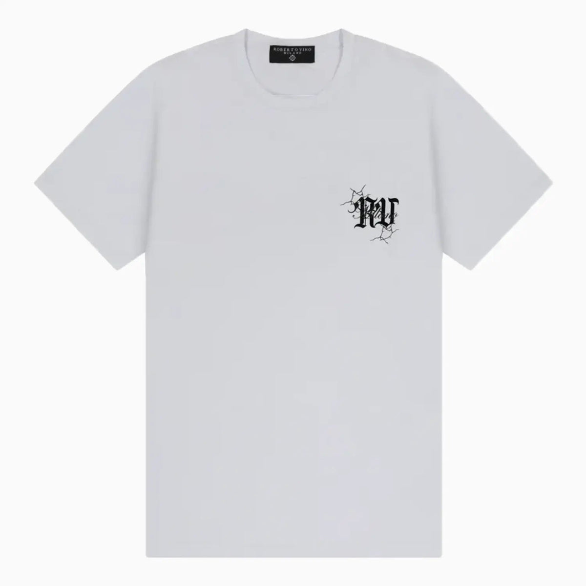 Camiseta de cuello redondo RV Cracks para hombre