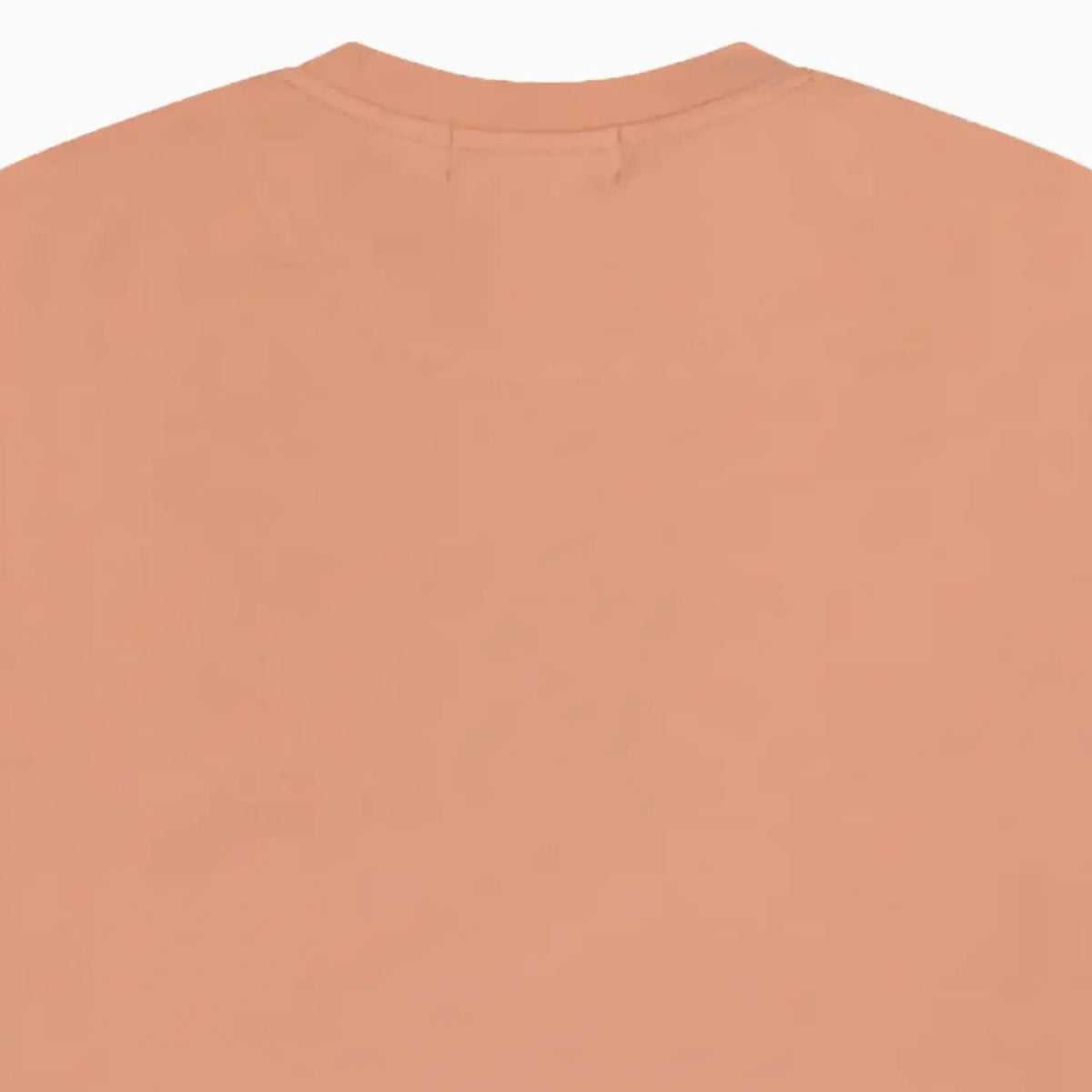Camiseta de cuello redondo con cepillado frontal RV para hombre