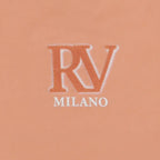 Camiseta de cuello redondo con cepillado frontal RV para hombre