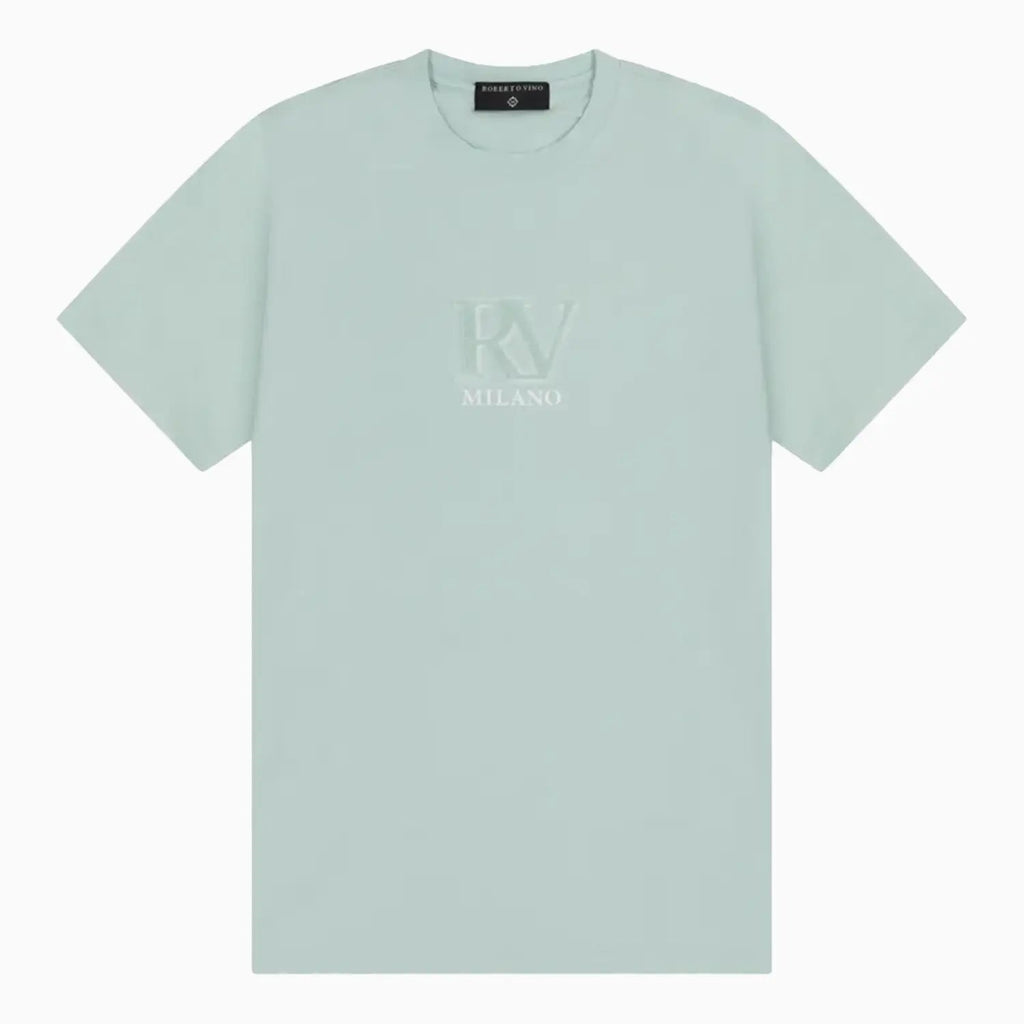 T-shirt à col ras du cou RV Front Brush pour homme