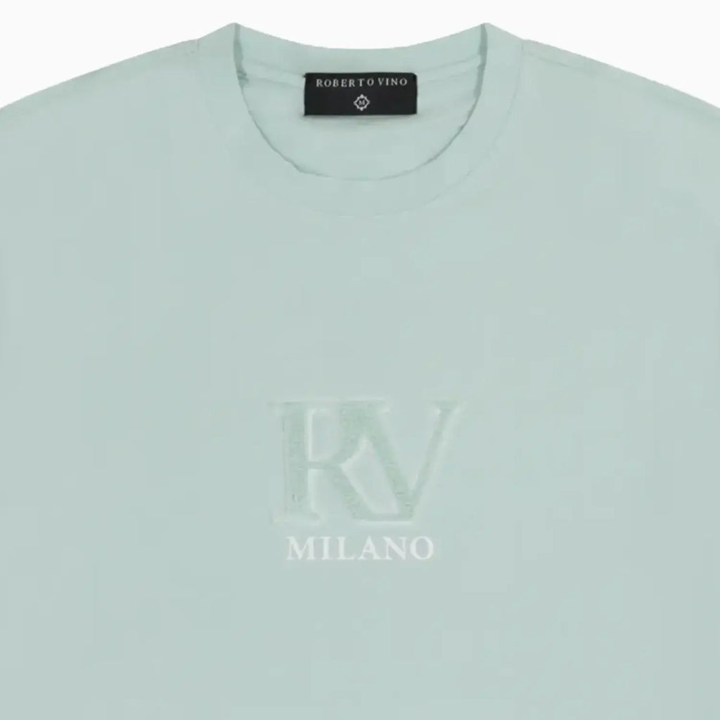 T-shirt à col ras du cou RV Front Brush pour homme