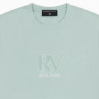 T-shirt à col ras du cou RV Front Brush pour homme