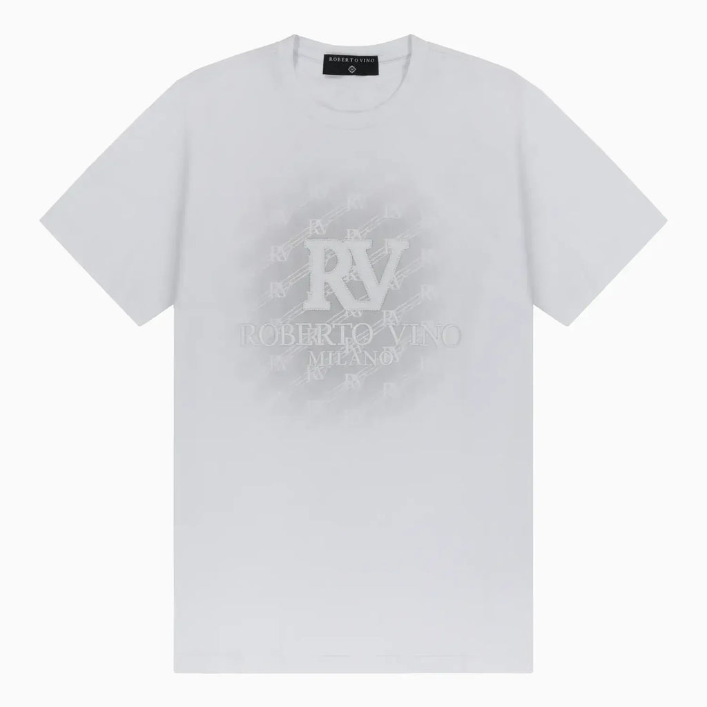 T-shirt ras du cou pour homme, modèle RV Front