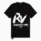 Conjunto de camiseta y pantalón corto esencial slim fit con RV frontal para hombre