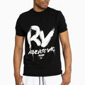 Conjunto de camiseta y pantalón corto esencial slim fit con RV frontal para hombre