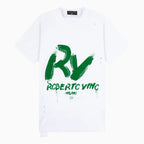 Conjunto de camiseta y pantalón corto esencial slim fit con RV frontal para hombre