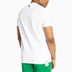 Conjunto de camiseta y pantalón corto esencial slim fit con RV frontal para hombre