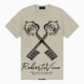 Camiseta de cuello redondo Vino Keys para hombre