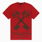 Camiseta de cuello redondo Vino Keys para hombre