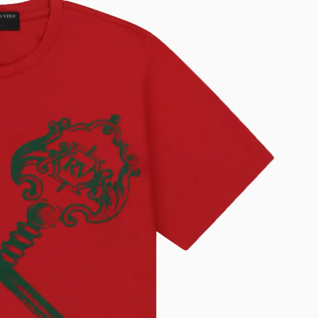 Camiseta de cuello redondo Vino Keys para hombre