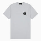 Ensemble coordonné homme blanc avec patch logo minimaliste