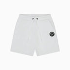 Ensemble coordonné homme blanc avec patch logo minimaliste