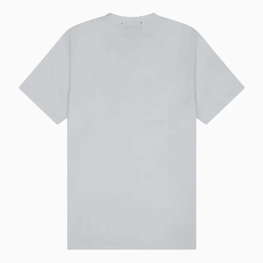 Ensemble coordonné homme blanc avec patch logo minimaliste