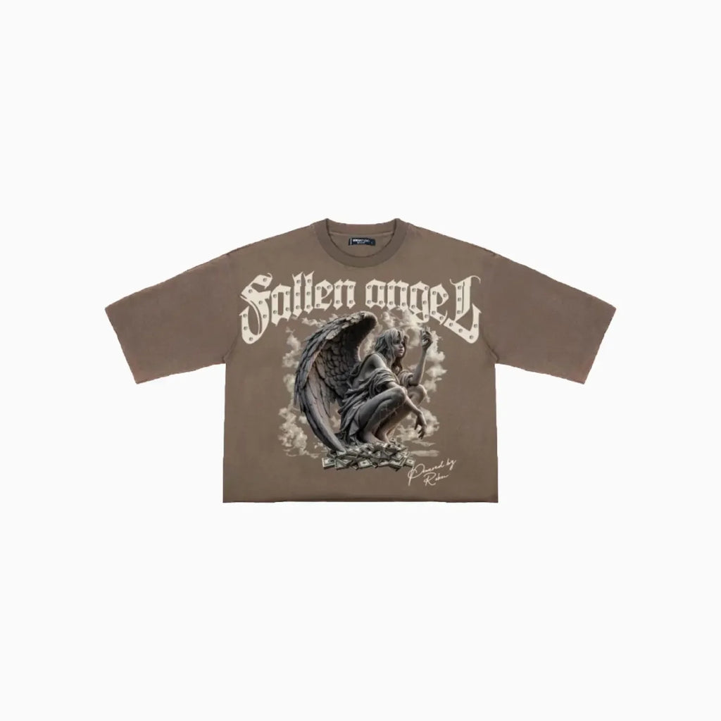 Men's Lost Angel Cropped T-Shirt