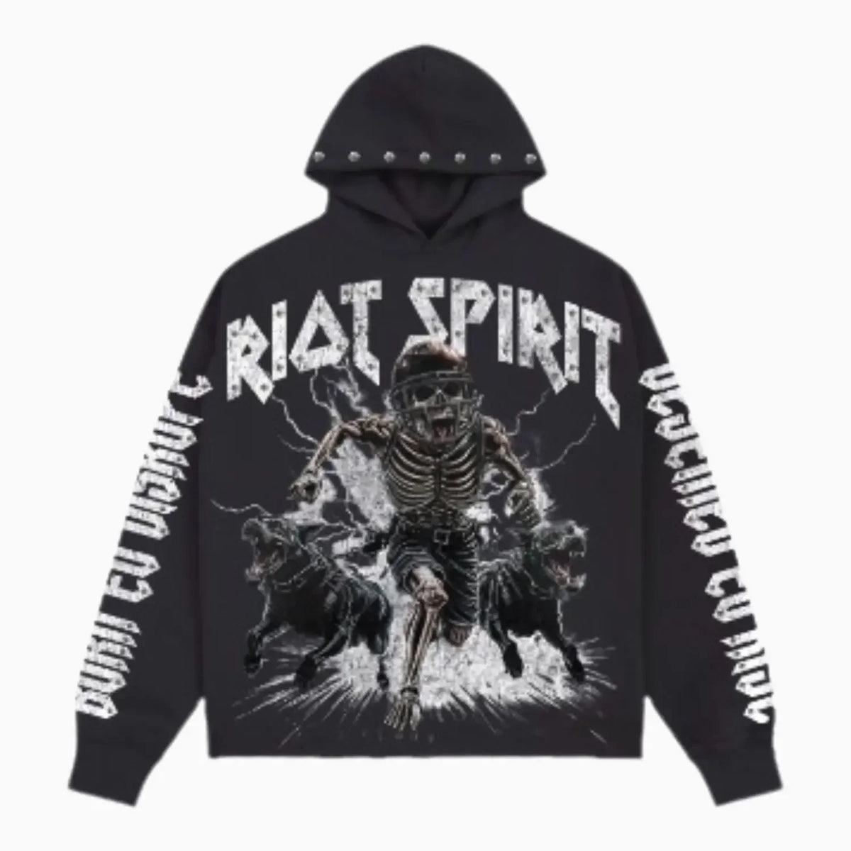 Men's Riot Spirit Cropped Fleece Hoodie