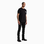 Men's Bryant Black Logo Slim Denim Pant