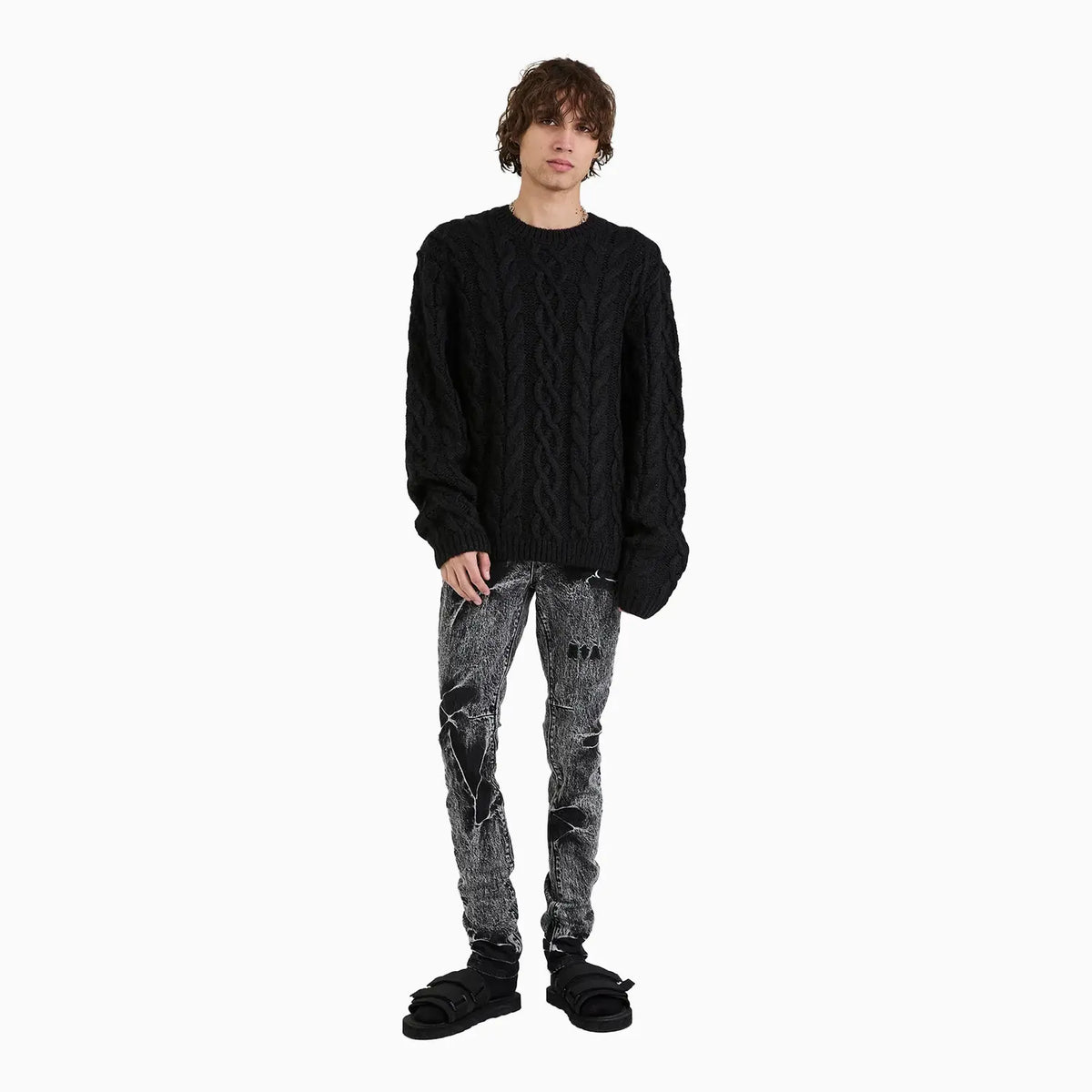 Jean skinny en denim Bryant pour homme