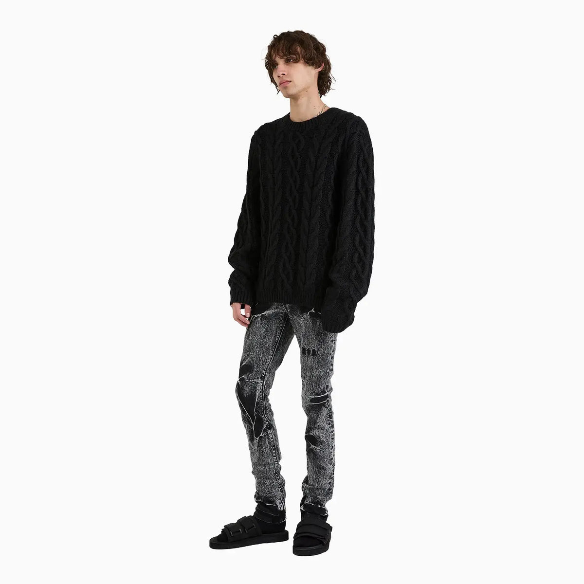 Jean skinny en denim Bryant pour homme