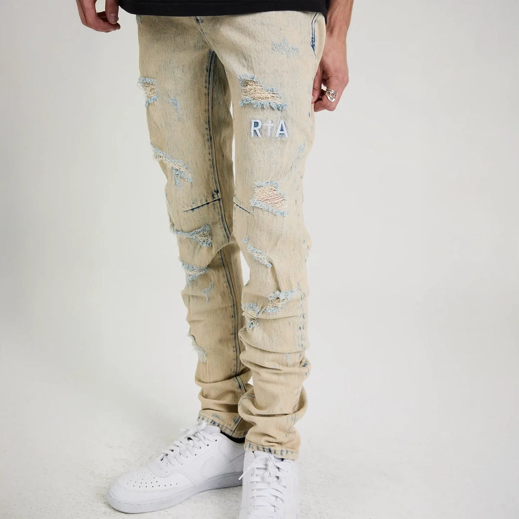 Pantalon Jean en Denim Slim Homme Clayton
