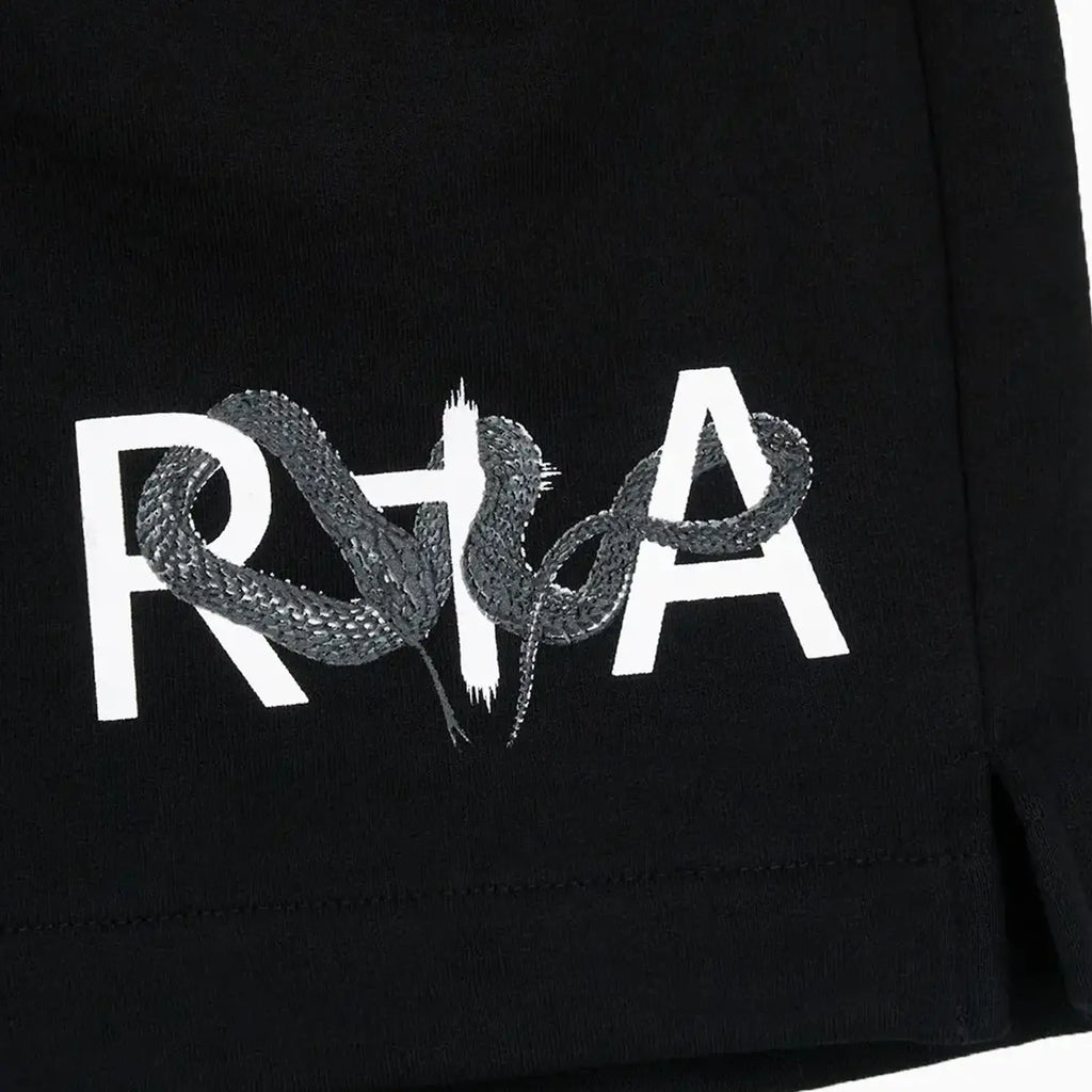 Short Clyde homme à logo serpent noir