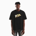 Camiseta oversize Colin negra para hombre Pago solo en efectivo